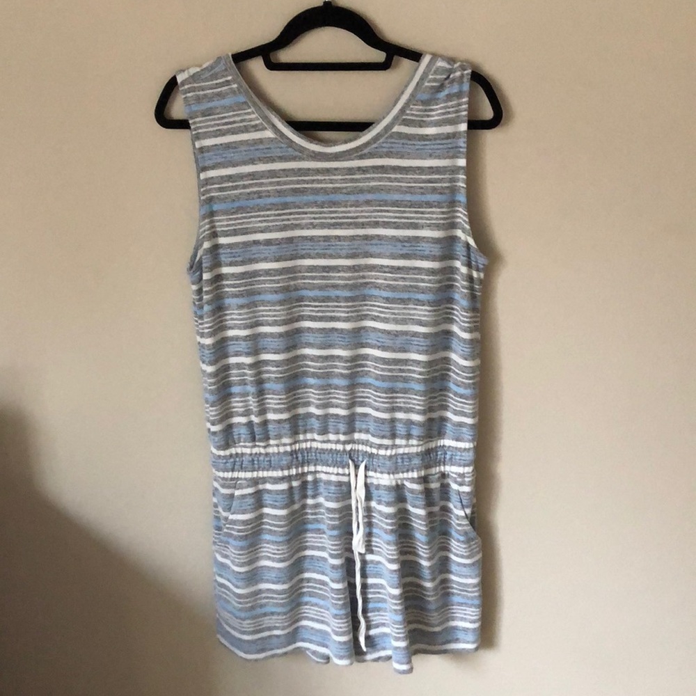 Striped romper